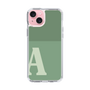 Slim Protection Case［ Original - initial two tone - A green ］