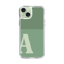 Slim Protection Case［ Original - initial two tone - A green ］
