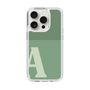 Slim Protection Case［ Original - initial two tone - A green ］