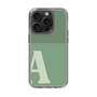 Slim Protection Case［ Original - initial two tone - A green ］