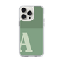 Slim Protection Case［ Original - initial two tone - A green ］