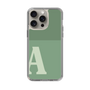 Slim Protection Case［ Original - initial two tone - A green ］