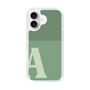 Slim Protection Case［ オリジナル - initial two tone - A green ］
