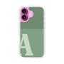 Slim Protection Case［ オリジナル - initial two tone - A green ］