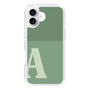 Slim Protection Case［ オリジナル - initial two tone - A green ］
