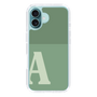 Slim Protection Case［ オリジナル - initial two tone - A green ］