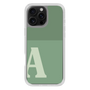 Slim Protection Case［ オリジナル - initial two tone - A green ］