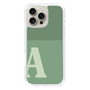 Slim Protection Case［ オリジナル - initial two tone - A green ］