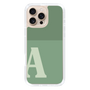 Slim Protection Case［ オリジナル - initial two tone - A green ］