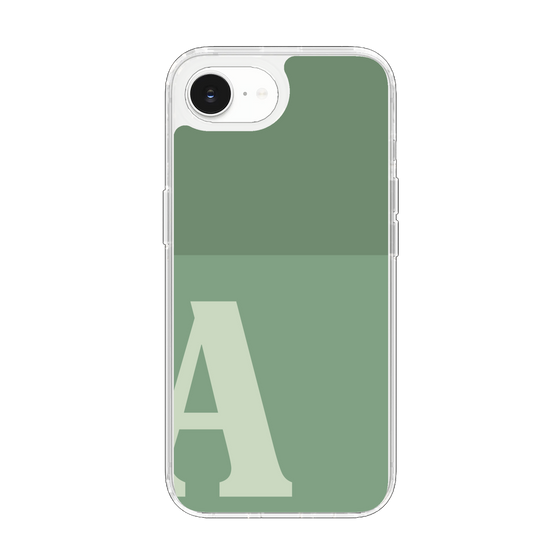 Slim Protection Case［ Original - initial two tone - A green ］