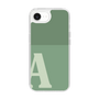 Slim Protection Case［ Original - initial two tone - A green ］