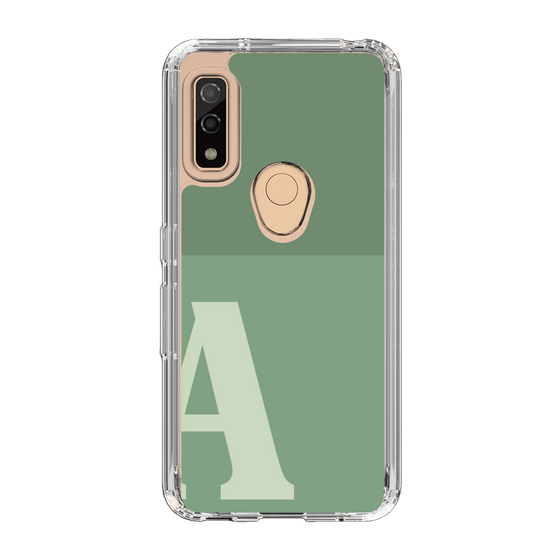 Slim Protection Case［ Original - initial two tone - A green ］