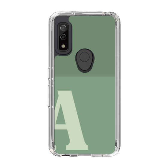 Slim Protection Case［ Original - initial two tone - A green ］