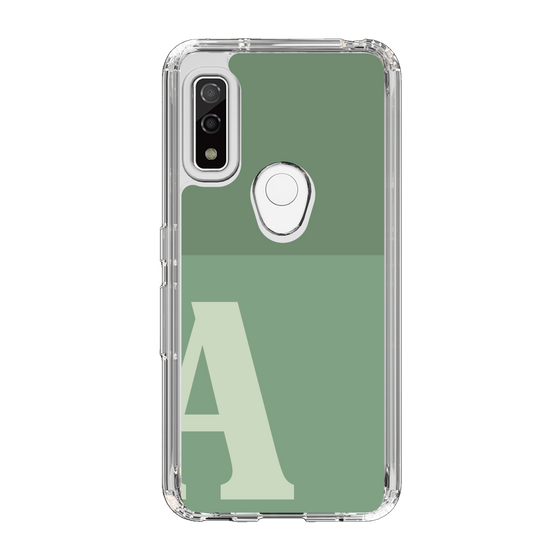 Slim Protection Case［ Original - initial two tone - A green ］