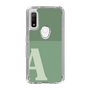 Slim Protection Case［ Original - initial two tone - A green ］