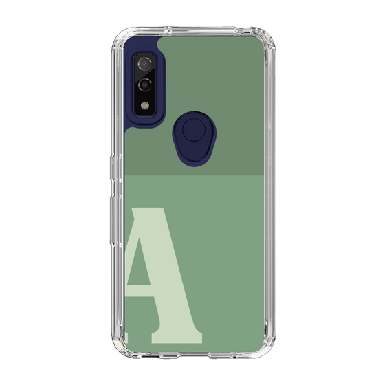 Slim Protection Case［ Original - initial two tone - A green ］