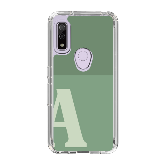 Slim Protection Case［ Original - initial two tone - A green ］