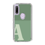 Slim Protection Case［ Original - initial two tone - A green ］