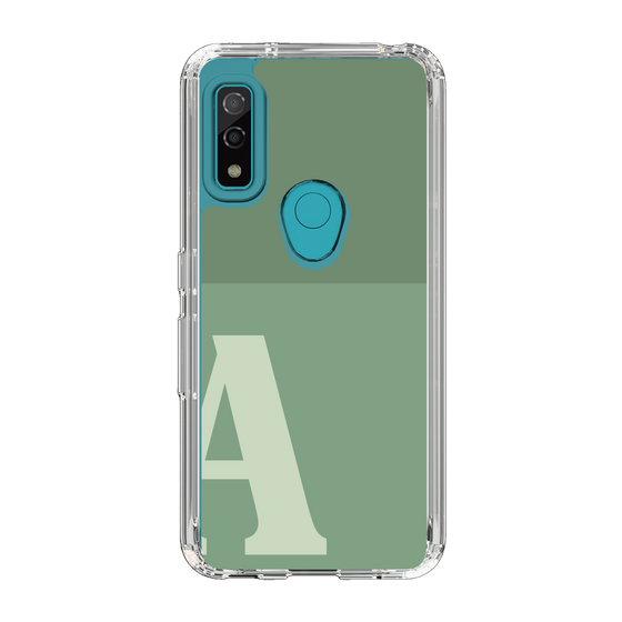 Slim Protection Case［ Original - initial two tone - A green ］