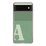 Slim Protection Case［ Original - initial two tone - A green ］