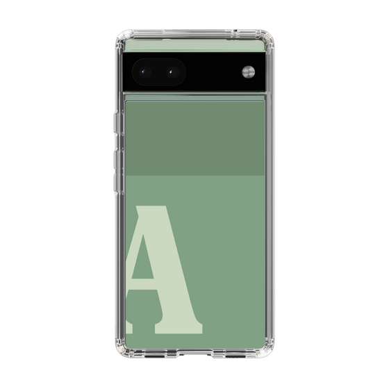 Slim Protection Case［ Original - initial two tone - A green ］