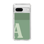 Slim Protection Case［ Original - initial two tone - A green ］