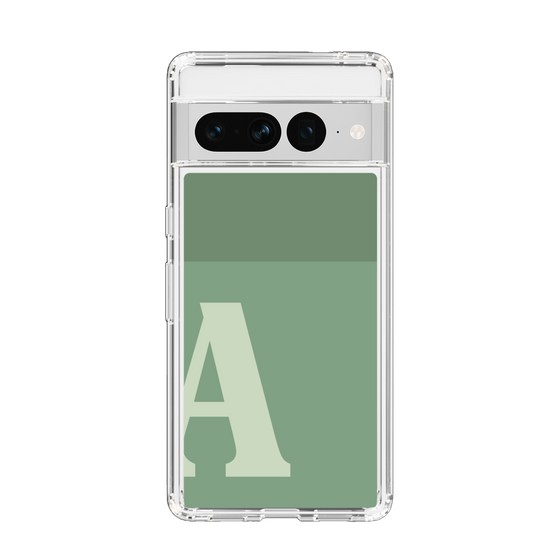 Slim Protection Case［ Original - initial two tone - A green ］