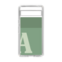 Slim Protection Case［ Original - initial two tone - A green ］