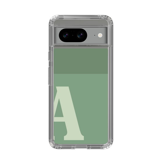 Slim Protection Case［ Original - initial two tone - A green ］