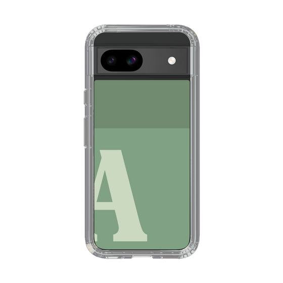 Slim Protection Case［ Original - initial two tone - A green ］