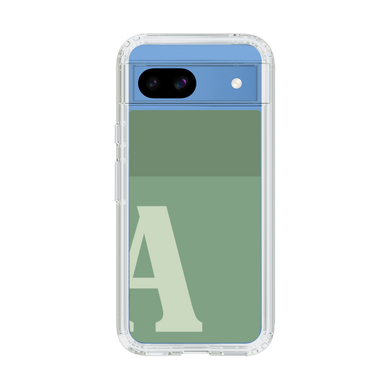 Slim Protection Case［ Original - initial two tone - A green ］
