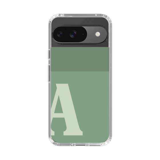 Slim Protection Case［ Original - initial two tone - A green ］