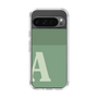 Slim Protection Case［ Original - initial two tone - A green ］
