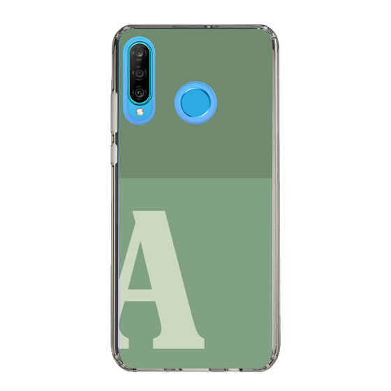 Slim Protection Case［ Original - initial two tone - A green ］