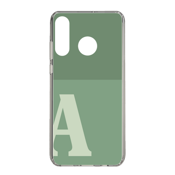 Slim Protection Case［ Original - initial two tone - A green ］