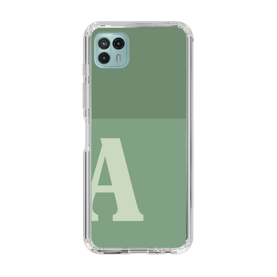 Slim Protection Case［ Original - initial two tone - A green ］