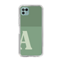 Slim Protection Case［ Original - initial two tone - A green ］