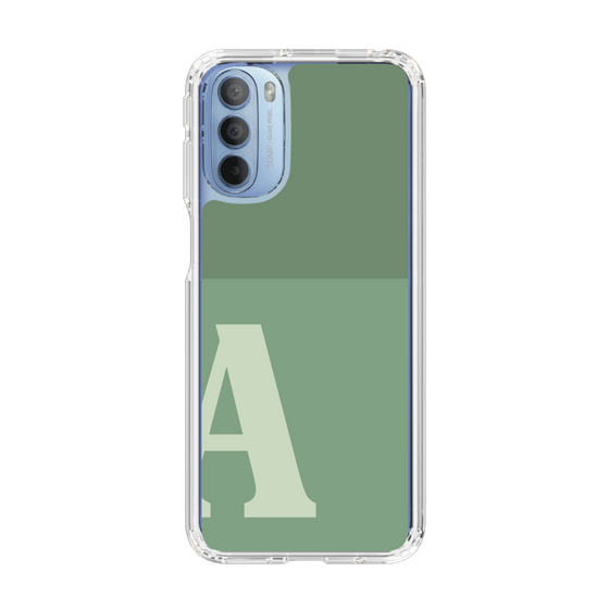 Slim Protection Case［ Original - initial two tone - A green ］