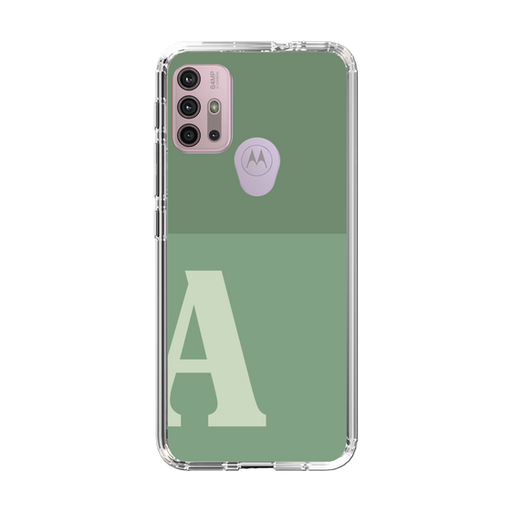 Slim Protection Case［ Original - initial two tone - A green ］