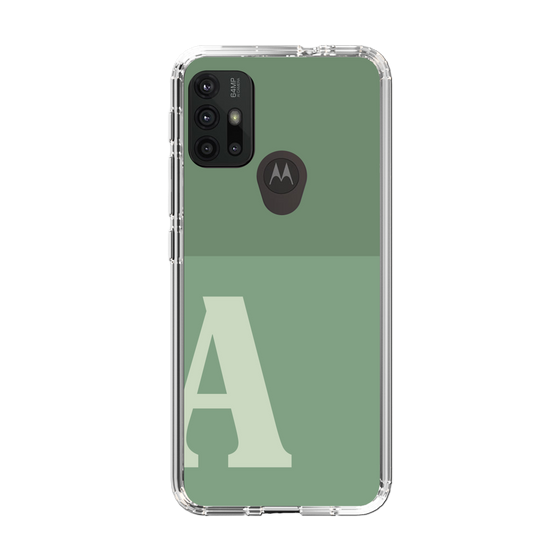 Slim Protection Case［ Original - initial two tone - A green ］