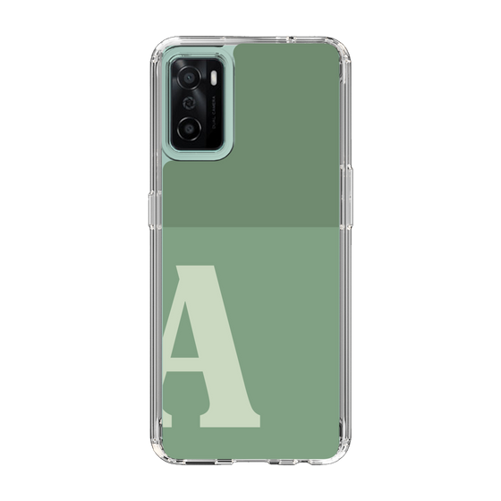 Slim Protection Case［ Original - initial two tone - A green ］