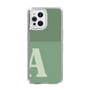 Slim Protection Case［ Original - initial two tone - A green ］