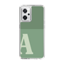 Slim Protection Case［ オリジナル - initial two tone - A green ］