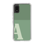Slim Protection Case［ Original - initial two tone - A green ］
