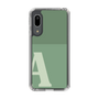 Slim Protection Case［ Original - initial two tone - A green ］