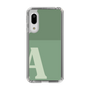 Slim Protection Case［ Original - initial two tone - A green ］