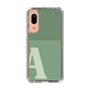 Slim Protection Case［ Original - initial two tone - A green ］
