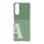 Slim Protection Case［ Original - initial two tone - A green ］