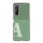 Slim Protection Case［ Original - initial two tone - A green ］