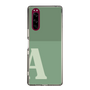Slim Protection Case［ Original - initial two tone - A green ］